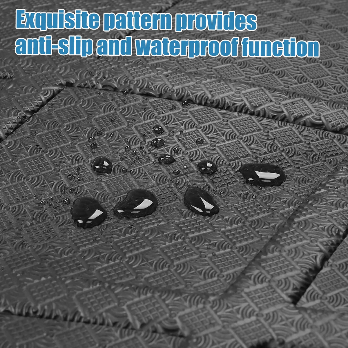 Unique Bargains Rear Trunk Tray Liner Cargo Floor Mat for Honda Accord 8 08-12