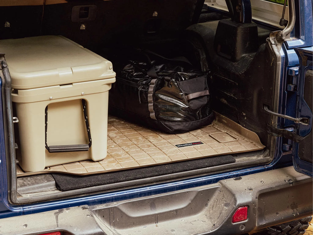 WeatherTech Cargo Trunk Liner fit with 1996-2000 Toyota  - Behind 2nd Row Seating, Grey