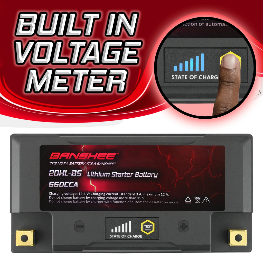 Banshee 20L- LiFePO4 Motorsports Battery Compatible with Sea-Doo  Limited iS 260 2016 to 2016