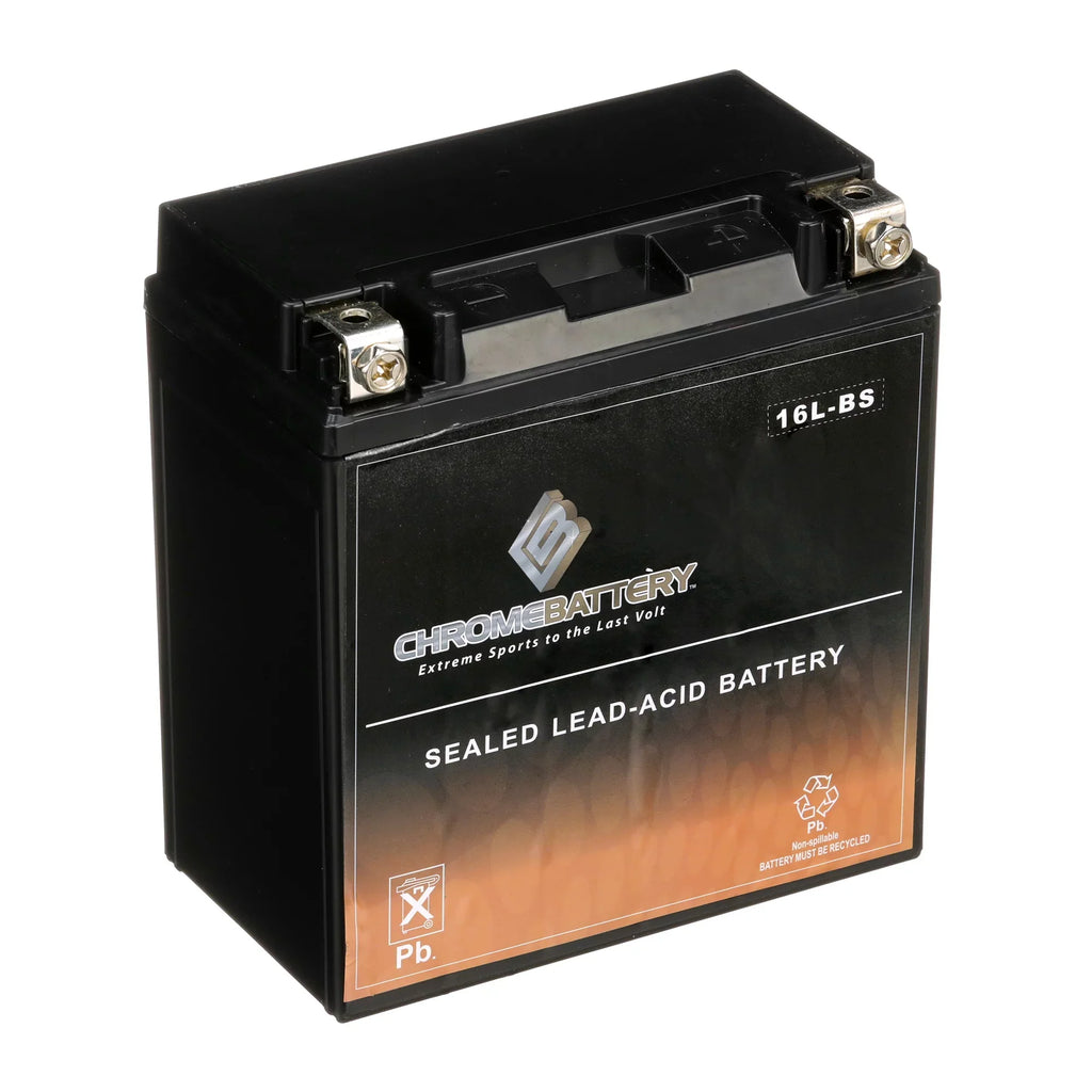 Chrome Battery Ytx16L-Bs Jet Ski Battery for Brp Sea-Doo All Other Models 1995 Replaces Es-16Clb